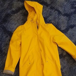 Yellow raincoat